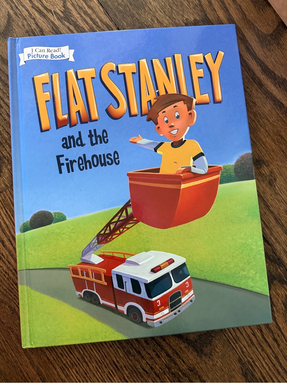Flat Stanley and the Firehouse I Can Read Book